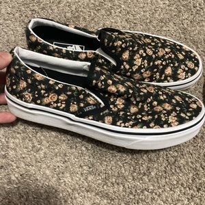 Floral vans